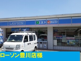 西豊川町アパートの物件外観写真